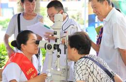 我院眼科愛眼日開展眼科疾病免費(fèi)篩查活動(dòng)