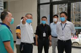 市衛(wèi)生健康委黨組書記李傳杰到我院調(diào)研檢查項(xiàng)目建設(shè)工作