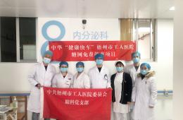 多名眼科專家成功為數(shù)百名糖尿病患者開展糖尿病眼底視網(wǎng)