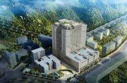 梧州市工人醫(yī)院門(mén)診住院綜合樓主體結(jié)構(gòu)封頂！