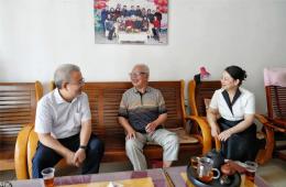 梧州市工人醫(yī)院開展“七一”慰問活動