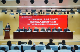 第十二屆職工代表大會第一次全體會議順利召開