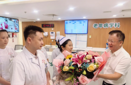 梧州市衛(wèi)生健康委黨組書記、主任寧金沛到市工人醫(yī)院走訪慰問護理工作者